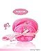 Barbie Pink Makeup Bag Set Official License, Quilted Large and Small Cosmetic Travel Bag, Cute Make Up Bags