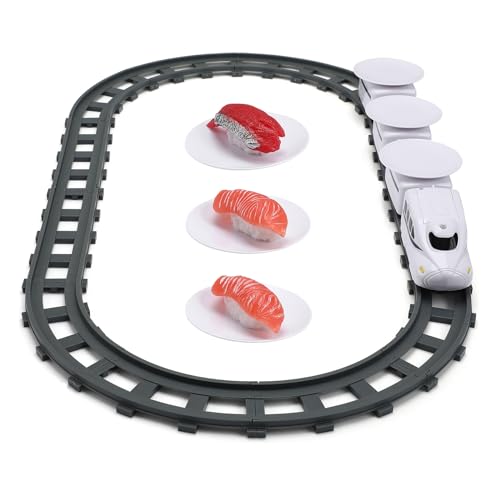 STOBOK Rotating Sushi Train Toy