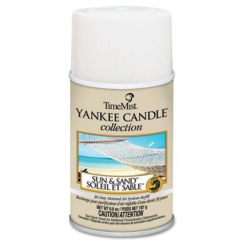 TimeMist - Yankee Candle Air Freshener Refill, Sun & Sand, 6.6oz Aerosol 81-2400TMCA (DMi EA