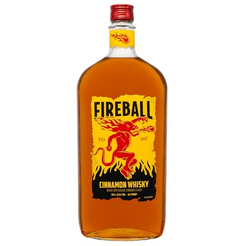 Fireball Fireball Red Hot Liqueur With Cinnamon & Whisky 33% Vol. 1L - 1000 ml