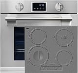 Kaiser EH 6339+KCT 6705 I Herd Backofen-Set Autark Einbaubackofen XXL 86L, mit Pyrolyse & AirFry, Touchdisplay, Drehknebel, Induktions-Kochfeld 60 cm 4 Kochzonen