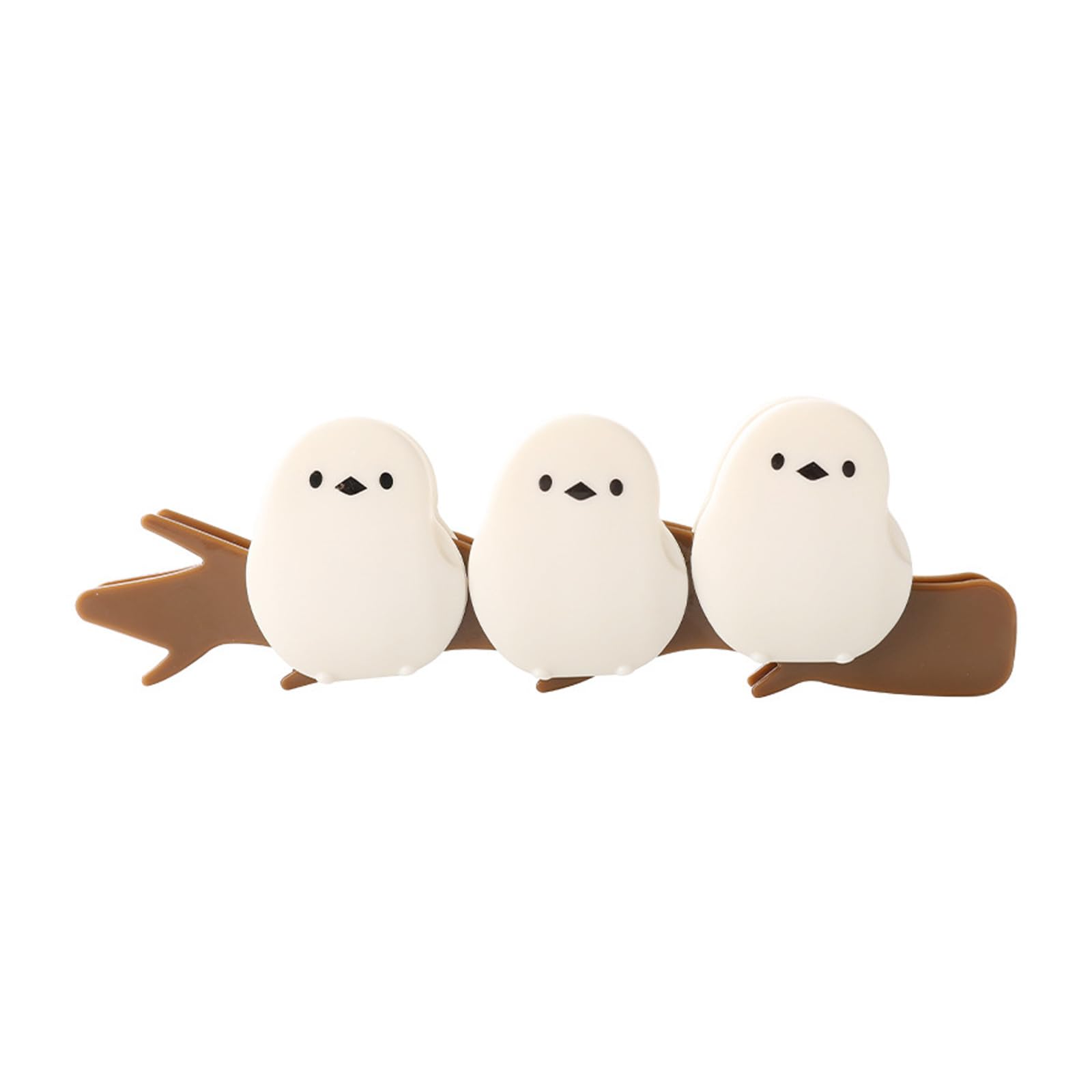 COOLHOOD Creative Bird Themed Food Package Clamp Perfect for Securing Chips Cereal Bags Fridge Magnet Decoration Permanent Food Storage Clamps