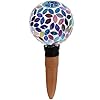 Sunnydaze Mosaic Glass Plant Watering Globe with Clay Spike - Thumbnail 3