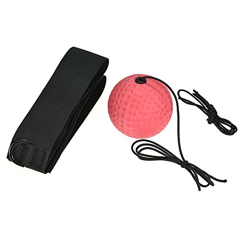 Andoer Boxe Reflex Ball Fight Ball com faixa ajustável para reflex Speed ​​Training Boxe Punch Exerc