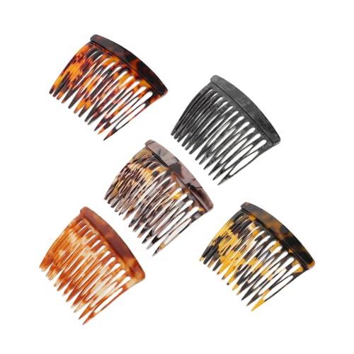 Peigne latéral antistatique Beaupretty à dents larges pour chignon