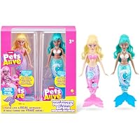 Pets Alive-Water Activated-Series 1-Swimming Mermaid(Sea Shell)