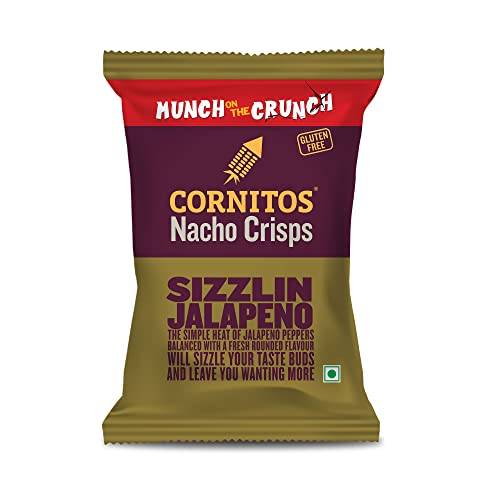 Cornitos Nacho Chips Sizzlin Jalapeno 77 g
