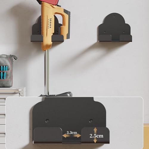 Support pour pelle résistant pour étagères extérieur et atelier - 3
