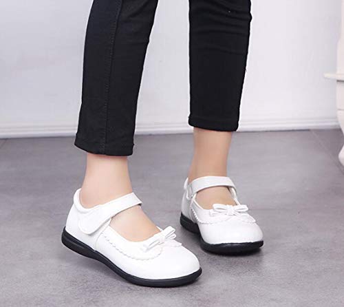 Girl's Mary Jane School Uniform Shoes Strap Dress Uniform Flats Black (Toddler/Little Girl)4