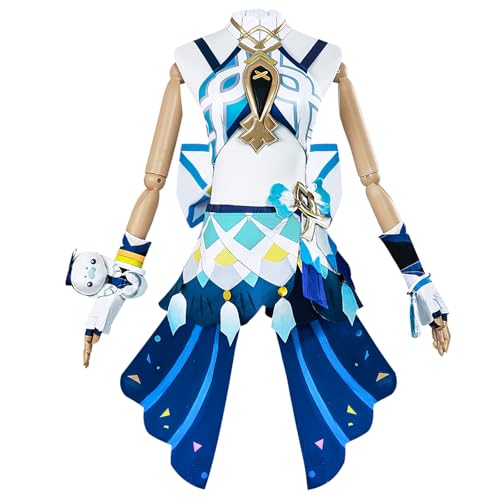 NSPSTT Mualani Cosplay Mualani Costume Game Cosplay Costumes for Women,Size XL
