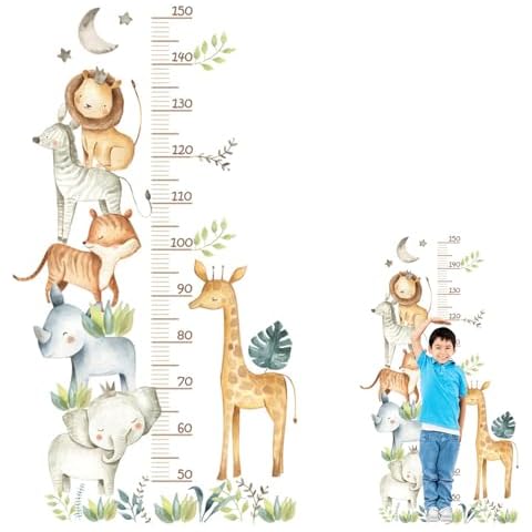 PCXWTLN Kids' Self-Adhesive Height Chart Cover
