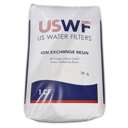 USWF-8P-50lbs Ion Exchange Water Softener Resin - 1...
