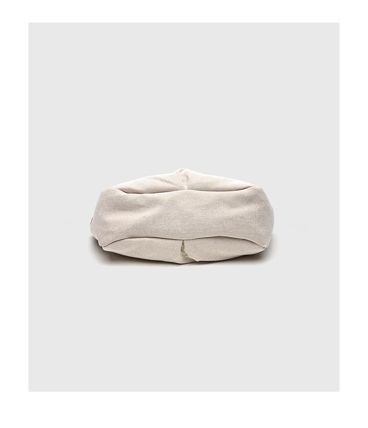 Bolso de mujer grande casual en lienzo y cuero miniatura 6