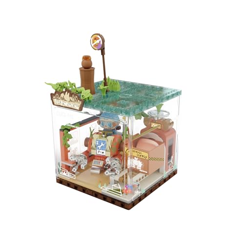 Image of POP MART THE Monsters Forest Secret Base Series Blocks - Click-Fix Lab, Labubu Building Toy Set, Interactive Building Toy for Kids, Boys, and Girls