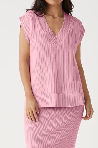 Chaleco de verano para mujer con refinado acabado acanalado 2