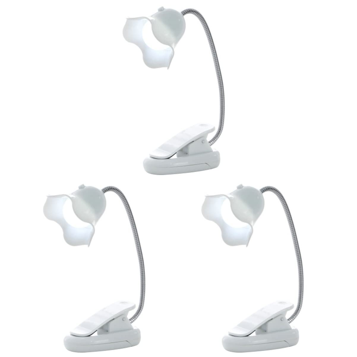 Lampe de lecture protection des yeux blanche pour bureau et nuit
