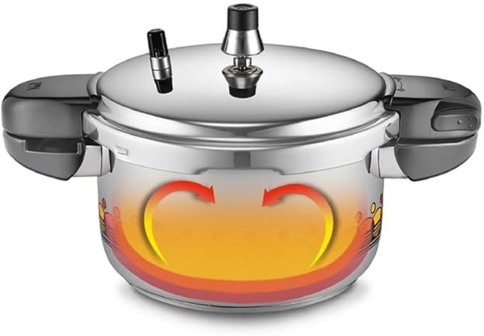 Olla a Presión Acero Inoxidable y Aluminio 5.3L With Molly miniatura 3