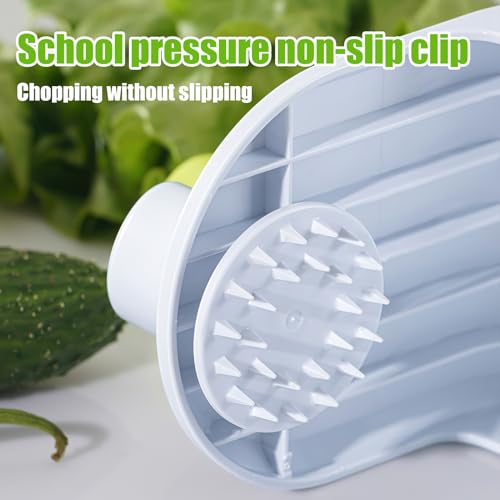 4-Blade Vegetable Spiralizer, Spiral Slicer, Heavy Duty Salad Spiral Slicer Zucchini Noodle Pasta Spaghetti Maker for Low - Image 7