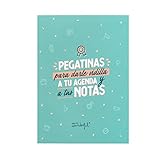 Peso: 283 gr Mr Wonderful - Libreta de Pegatinas para Darle Vidilla a Tu Agenda y a Tus Notas, 16,5 x 23 x 0,8 cm, Azul