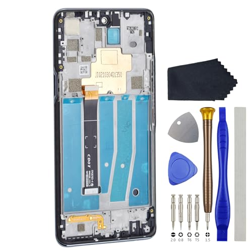 Full LCD Digitizer Touch Screen Assembly Replacement with Screen Frame for LG K92 5G LMK920 LM-K920 Gray Including Tool Kit -  VEKIR, Vlg-ZC36
