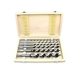230 mm Schlangenbohrer-Set, 6-teilig/8-teilig, for Holz, Sechskantschaft, Länge...
