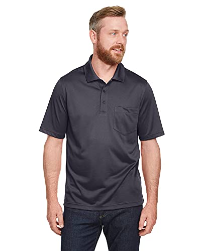 Polo de travail Harriton Men's Advantage anti-accrocs couleur anthracite S