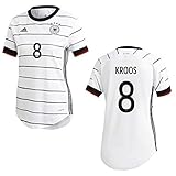  adidas UEFA Fußball DFB Deutschland Home Heim Trikot EM 2020 Damen Kroos 8 Gr XL