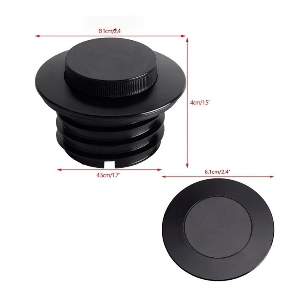 Motocicletta Tappo Serbatoio Tappo Serbatoio Carburante A Scomparsa Per Motocicletta, Con Sfiato, Per FLDE, FLFB, FLFBS, FLHC, FLHCS, FLSB, FLSL