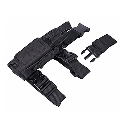 Binboll Drop Leg Gun Holster Right Handed Adjustable Thigh Pistol Gun Holster With Magazine Pouch (Acu Camouflage) #TOP1