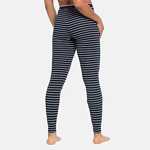 Odlo Women's Active Warm Originals Eco Baselayer Pant, Dark Sapphire Silver Grey, X-Small #TOP2