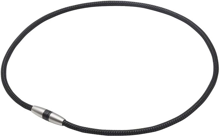 RAKUWA Magnetic Titanium Necklace for Men and Women 【Shoulder stiffness】【Neck stiffness】【Stiffness improvement】【Relief from stiffness】【Improved blood circulation】 S/N Series Arrangement