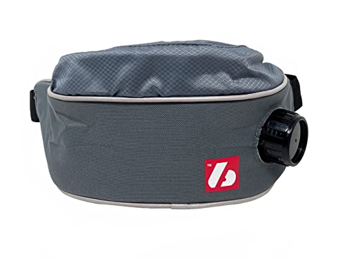 BARNETT BACKPACK-05 Multifunction Sport Drink Bottle Waist Bag, Bottle Belt, Drink Belt, Black (Dark Grey)