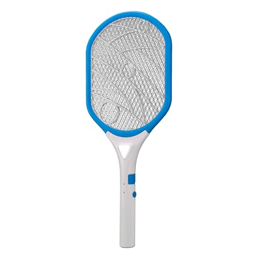 ZANGCO Electric Fly Swatter - High Voltage Bug Zapper Racket, Rechargeable Battery, LED Light, Safe and Easy to Use - Effective Pest Control for Flies, Mosquitoes, and Other Insects Indoors & Outdoors
