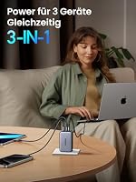 UGREEN Nexode USB C Ladegerät 100W Mini, GaN Charger, 3-Port, PPS Netzteil – Ansicht 4