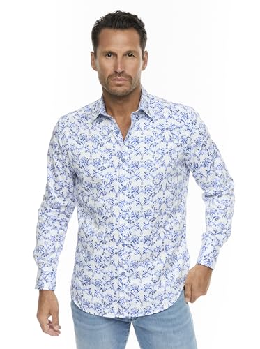 Robert Graham Men's Criswell Long Sleeve Woven Shirt