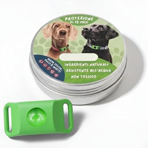 BauPaw Collare Antiparassitario - 12 mesi di protezione naturale per cani (1PCS)