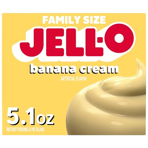 Jell-O Banana Cream Artificially Flavored Instant...