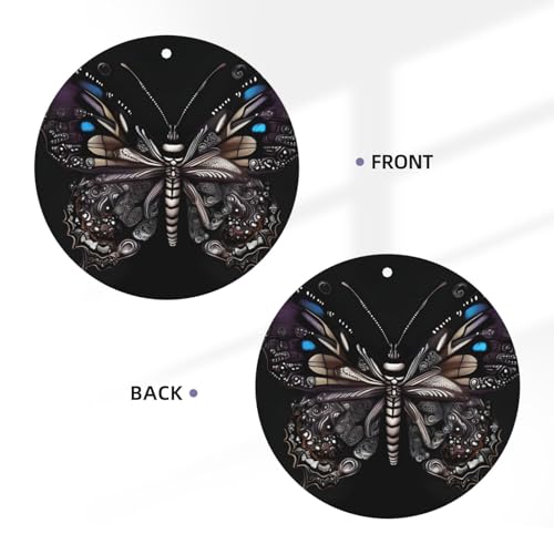 Science Butterfly hojas aromáticas para coche miniatura 3