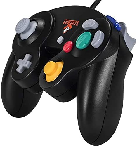 Skinit Decal Gaming Skin Compatible with Nintendo Gamecube Controller - Officially Licensed Oklahoma State University OSU Ride Em Cowboy Design
