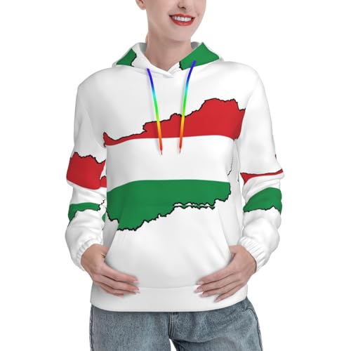 Sweat à capuche Hongrie chaud et confortable pour vos sorties d'automne