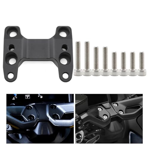 Elevadores de manillar de motocicleta para viajar cómodo en TMAX 560 2023 3