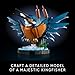 LEGO Icons Kingfisher Bird Model, Creative Set for Adults to Build and Display, Relaxing Project for Bird Lovers & Enthusiasts, Ideal Gift for Home and Office Décor, 10331