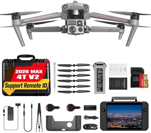 Autel Robotics EVO MAX 4T V2, Visiable/ Zoom/ Thermal/ L-aser 4 C...