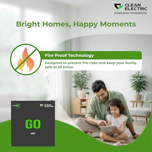 Image of LFPGO800 | LFP Inverter Battery | 51.2V /100Ah, 5120Wh | Lithium | Smart BMS, 5 Year Warranty, 10+ Year Life