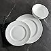 Mikasa Parchment White Bone China Lightweight Chip Resistant 18 Piece Dinnerware Set, Service for 6