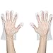 100 Stück Handschuhe Einweg - PE Plastikhandschuhe Einweghandschuhe Einmalhandschuhe Handschuhe Arbeitsschutzhandschuhe