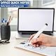 Ptwola 2 Stück Abwischbar Whiteboard Dry Erase Board Aufkleber 45,6 x 21,1 cm Kühlschrank Whiteboard Blatt Glatt Leerer Notizblock Abziehbare Tapete mit 2 Markern für Wand, Schreibtisch, Tür