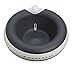 Heyrex Torus 2-Liter Pet Water Bowl, Charcoal
