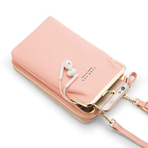 Womens Small Crossbody Bag Cellphone Purse Wallet Card Clutch Travel Pocket2