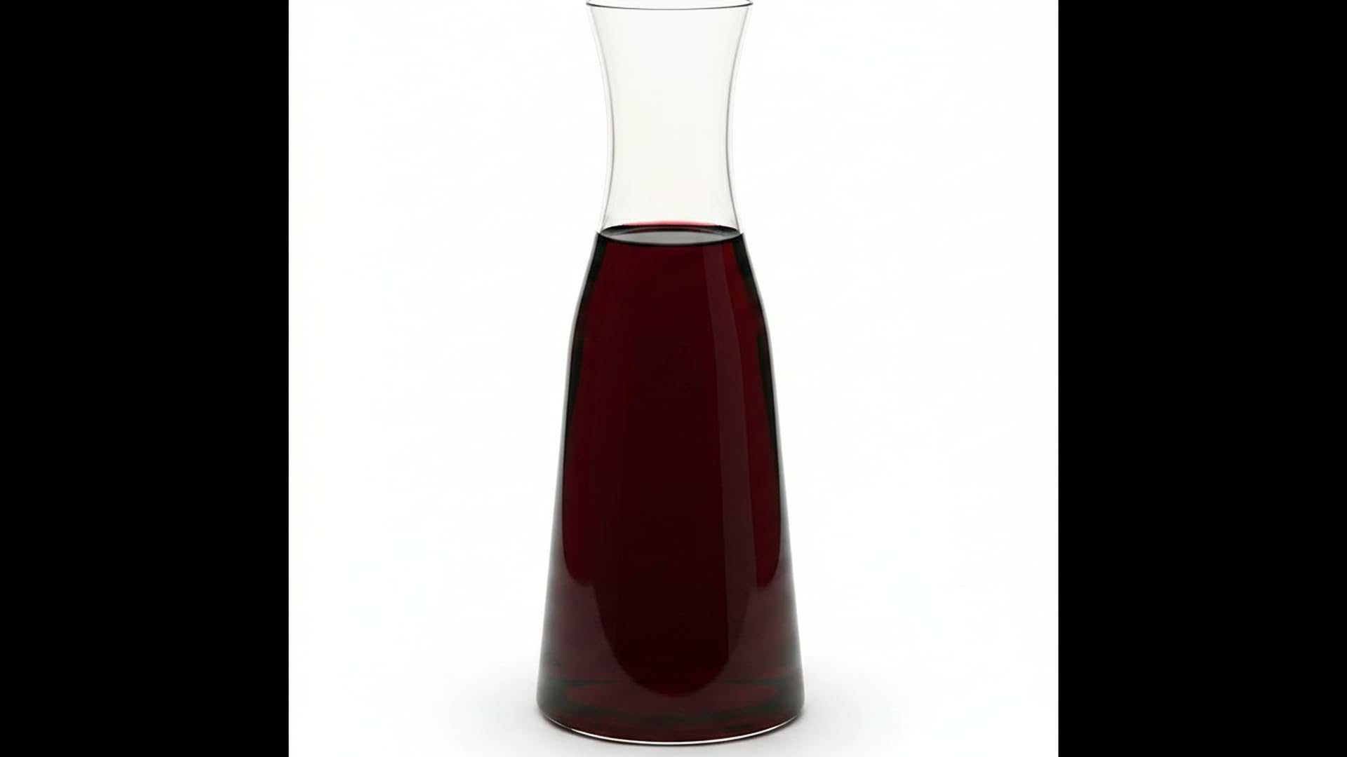 Bormioli Atelier Karaffe 1.000 ml im 6er Set – hochwertige Kristallglas Karaffen zum Servieren von Wein, Wasser, Säften, Infused Wasser oder Schorlen, made in Italy